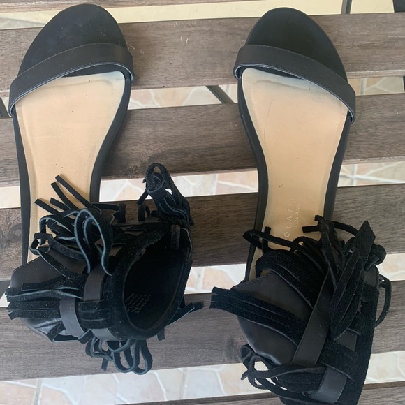 Very Volatile Fringe Sandal - Picture 2 of 8